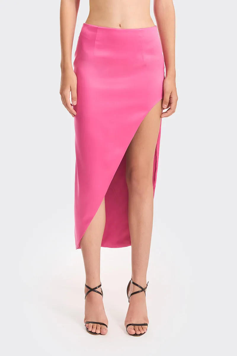3 CARATS HOT PINK MAXI SKIRT