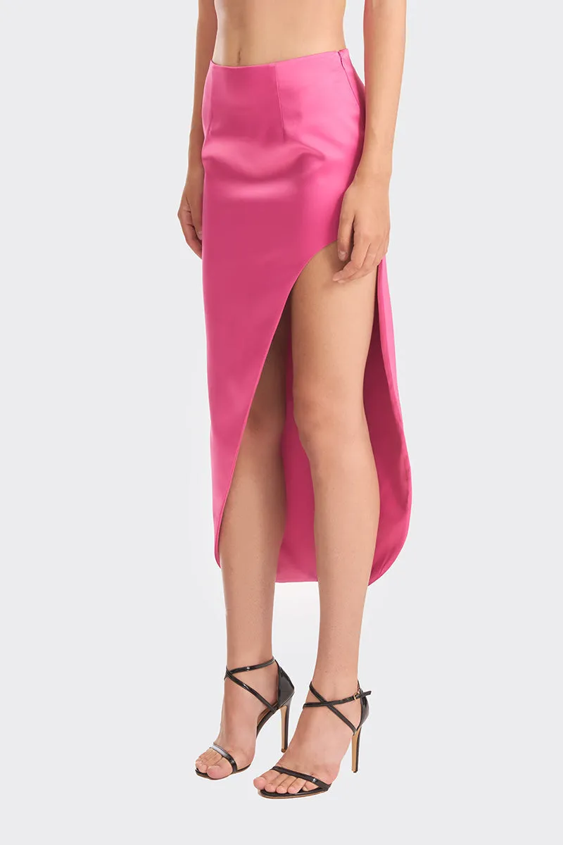 3 CARATS HOT PINK MAXI SKIRT