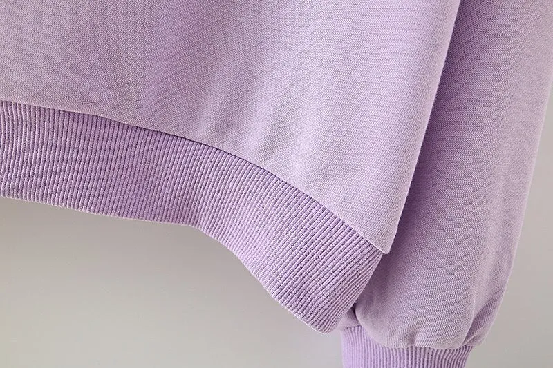 BASIC SOLID SWEATSHIRT