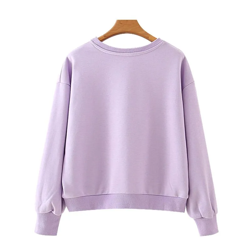 BASIC SOLID SWEATSHIRT