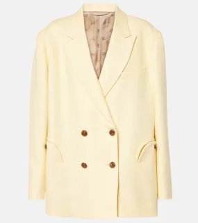 Blaze Milano Milano Clarity Nightbreak linen blazer