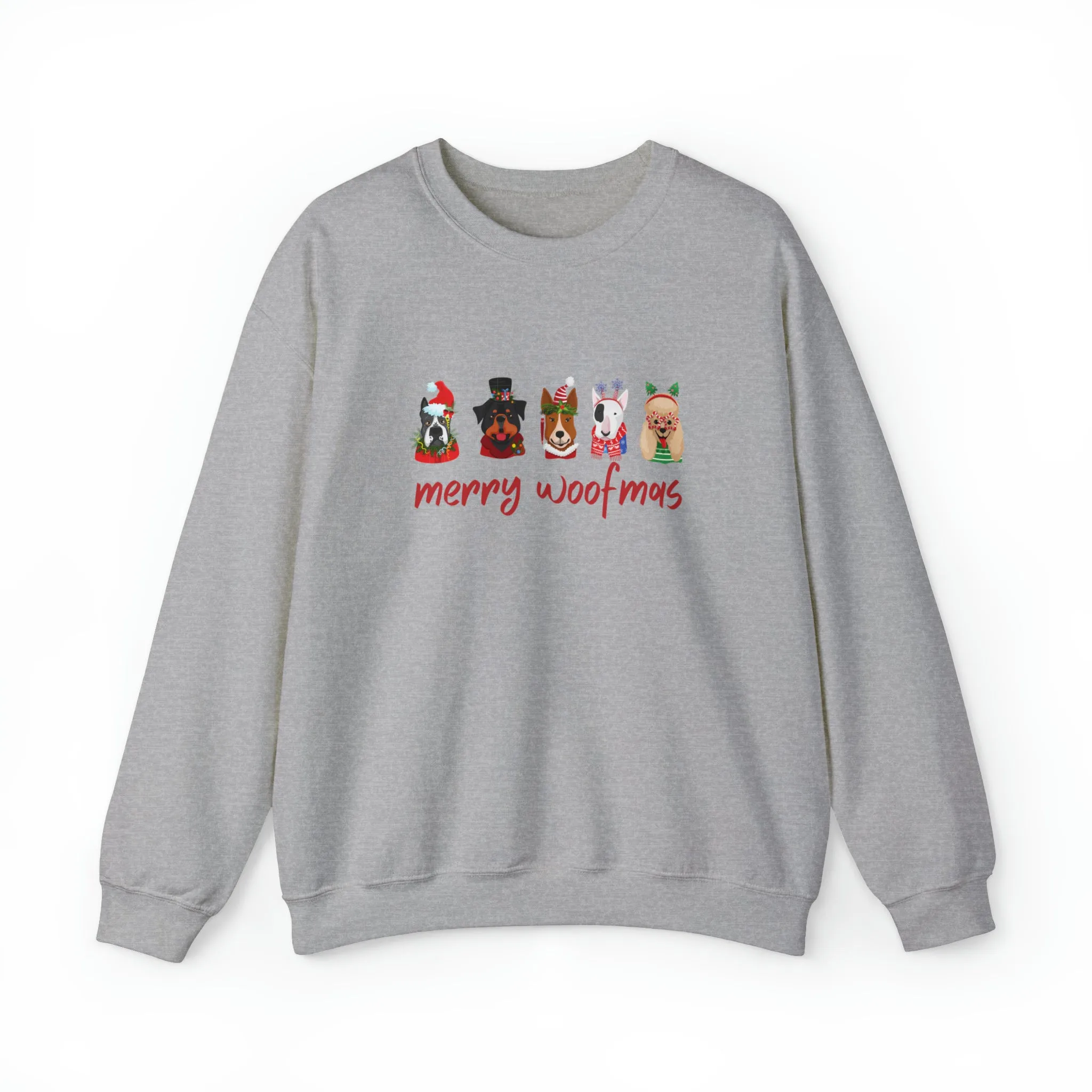 Christmas Dogs Sweatshirt, Dog Mom Shirt, Santa Dog Sweatshirt, Christmas Sweatshirt, Dogs Sweatshirt, Puppies Shirt, Christmas Shirt, Funny