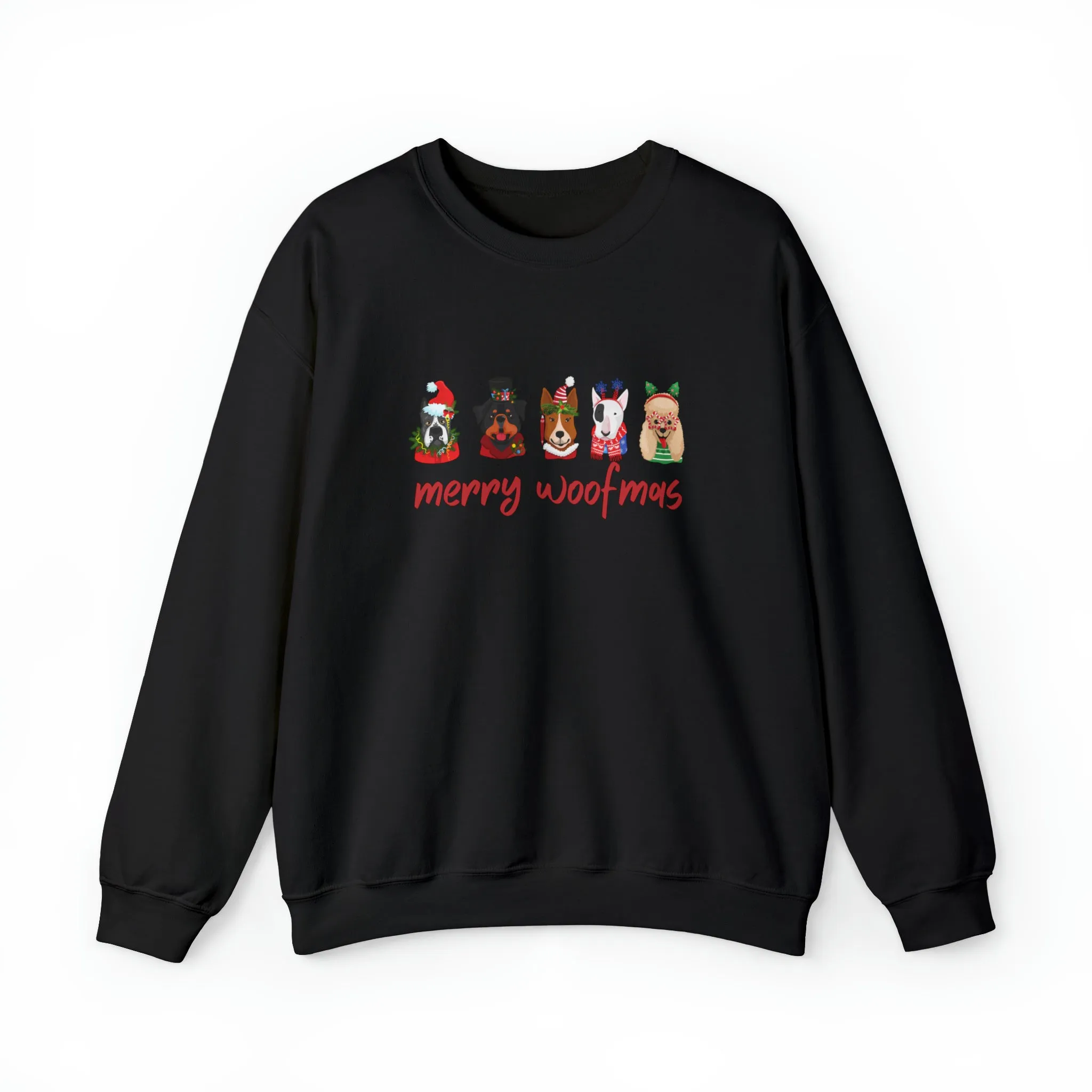 Christmas Dogs Sweatshirt, Dog Mom Shirt, Santa Dog Sweatshirt, Christmas Sweatshirt, Dogs Sweatshirt, Puppies Shirt, Christmas Shirt, Funny