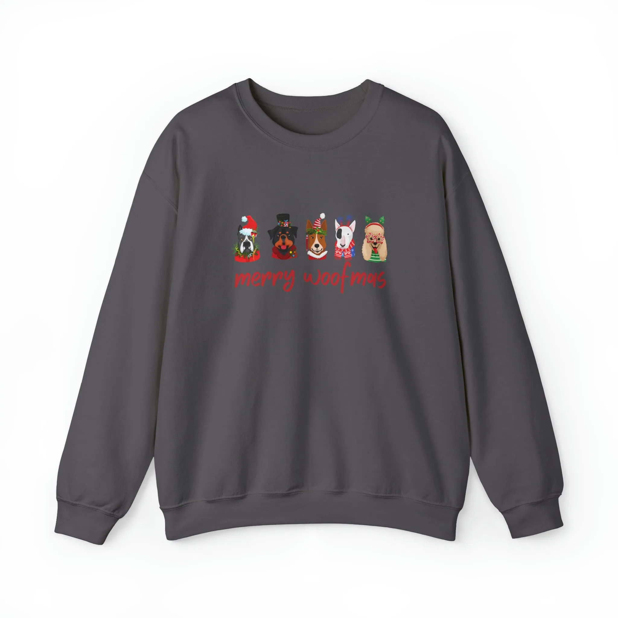 Christmas Dogs Sweatshirt, Dog Mom Shirt, Santa Dog Sweatshirt, Christmas Sweatshirt, Dogs Sweatshirt, Puppies Shirt, Christmas Shirt, Funny