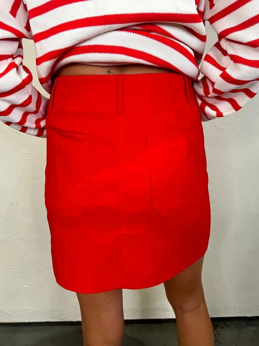 Colette Skirt - Red
