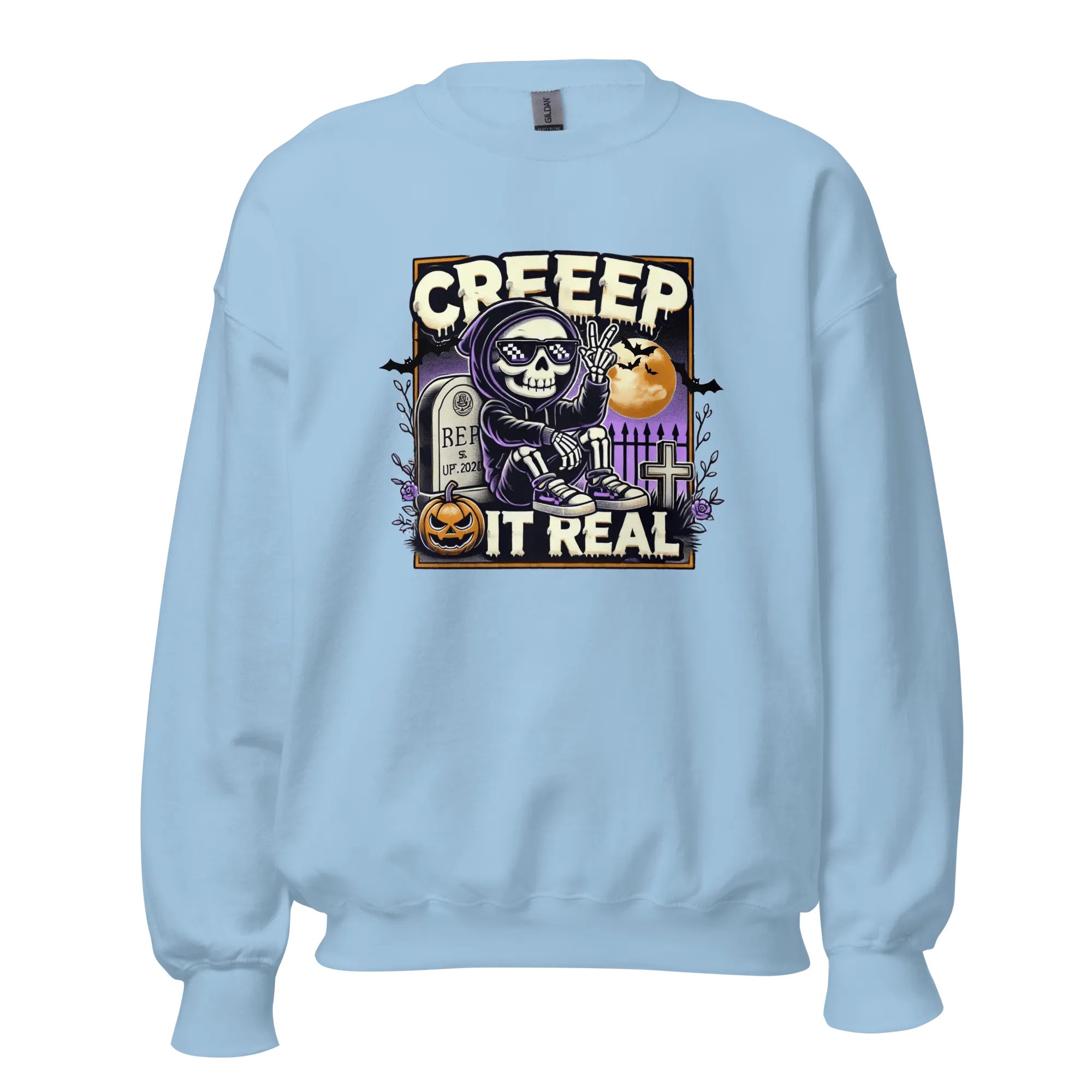Creep It Real! - Halloween Sweatshirt - Fun Halloween Sweatshirt