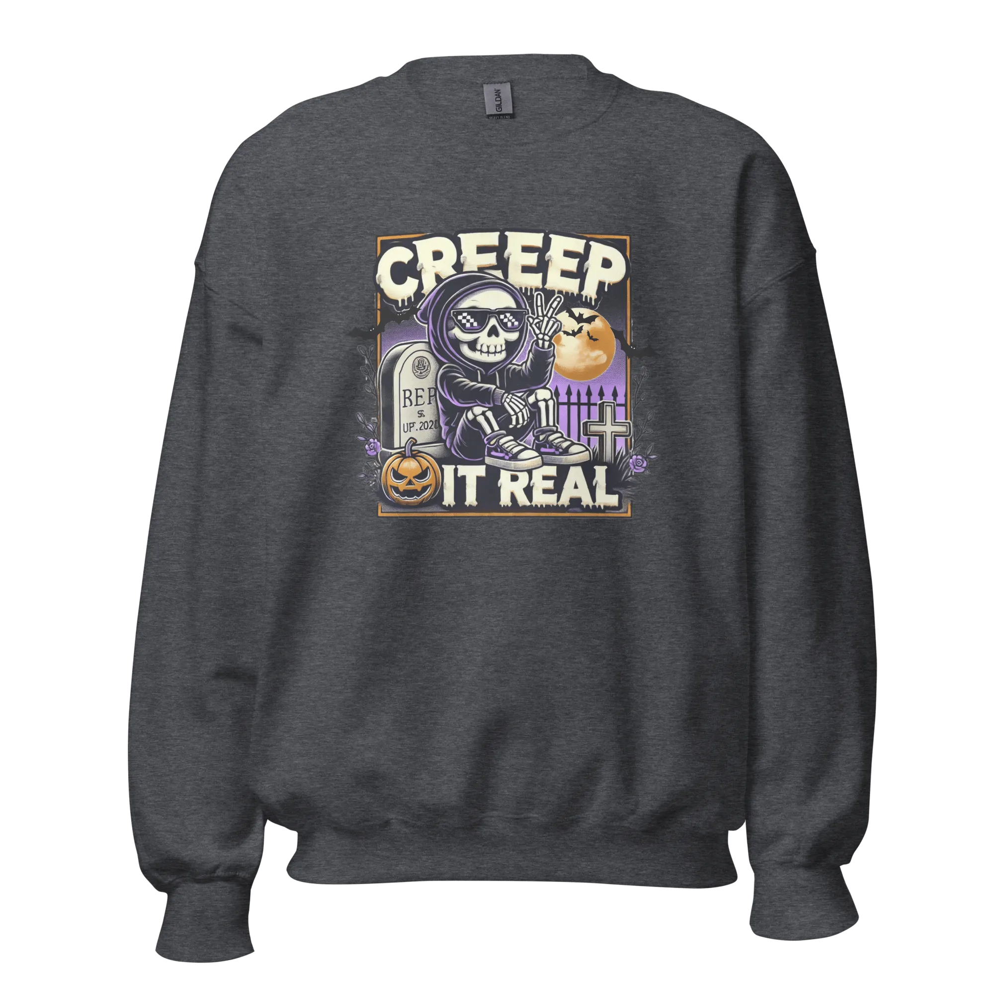 Creep It Real! - Halloween Sweatshirt - Fun Halloween Sweatshirt