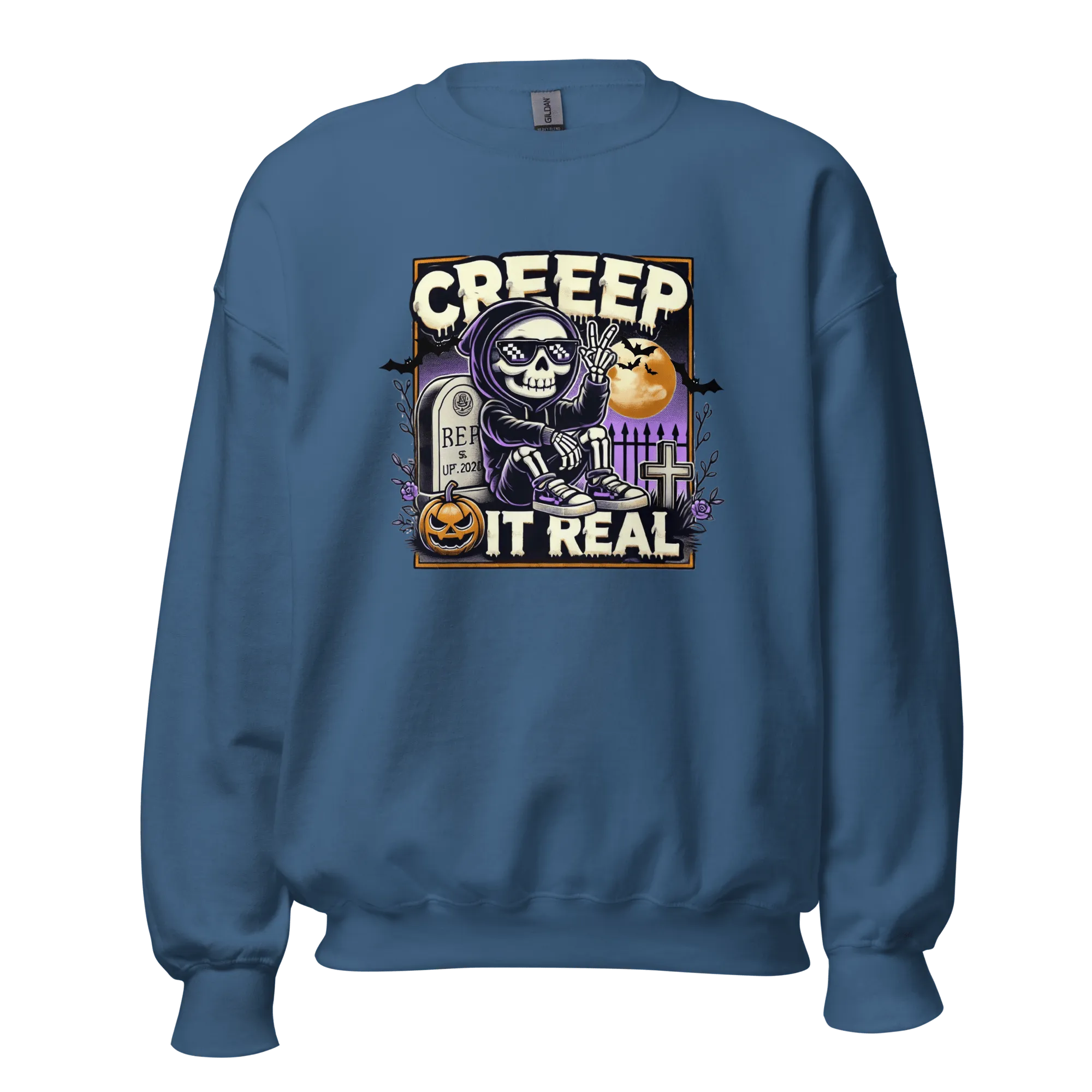 Creep It Real! - Halloween Sweatshirt - Fun Halloween Sweatshirt