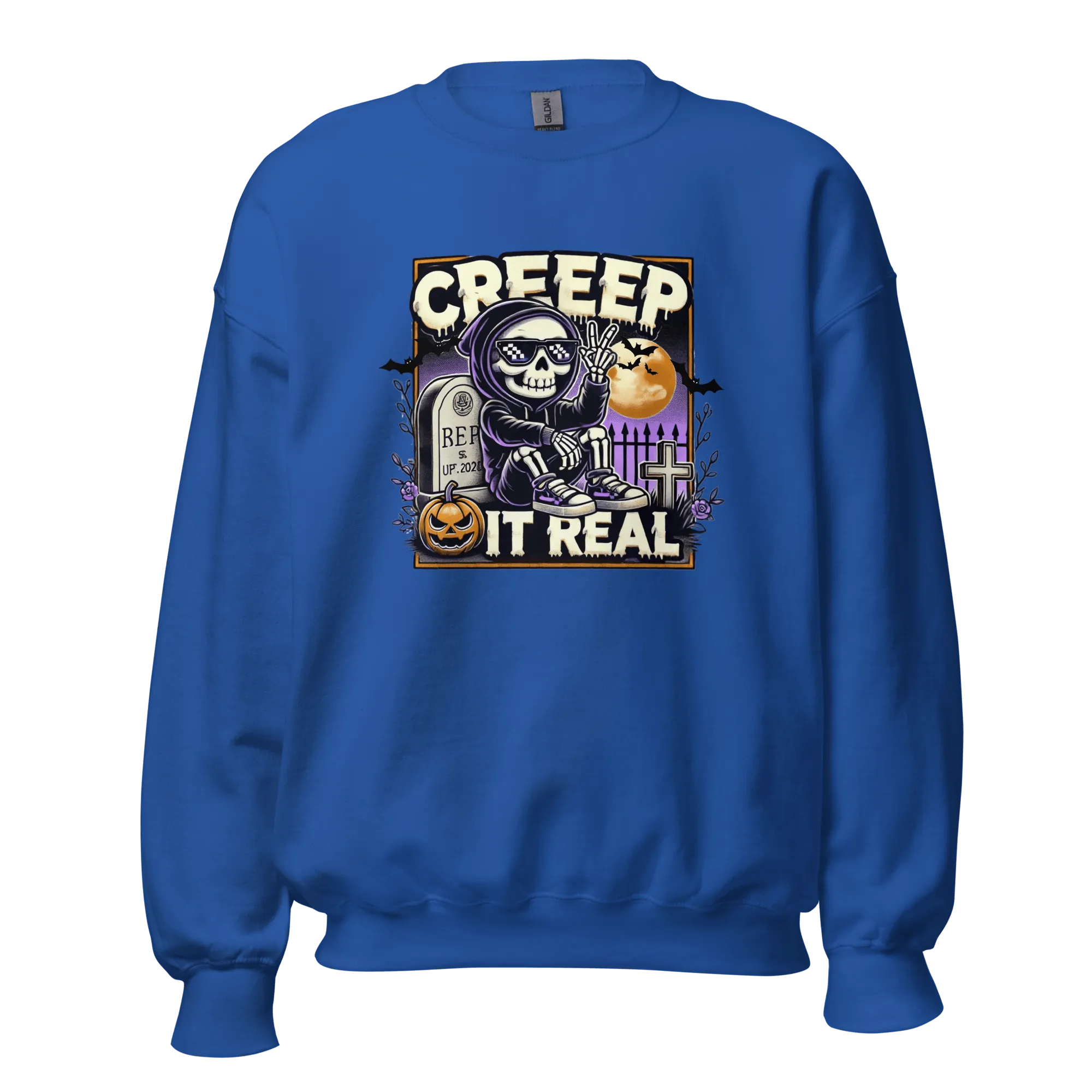Creep It Real! - Halloween Sweatshirt - Fun Halloween Sweatshirt