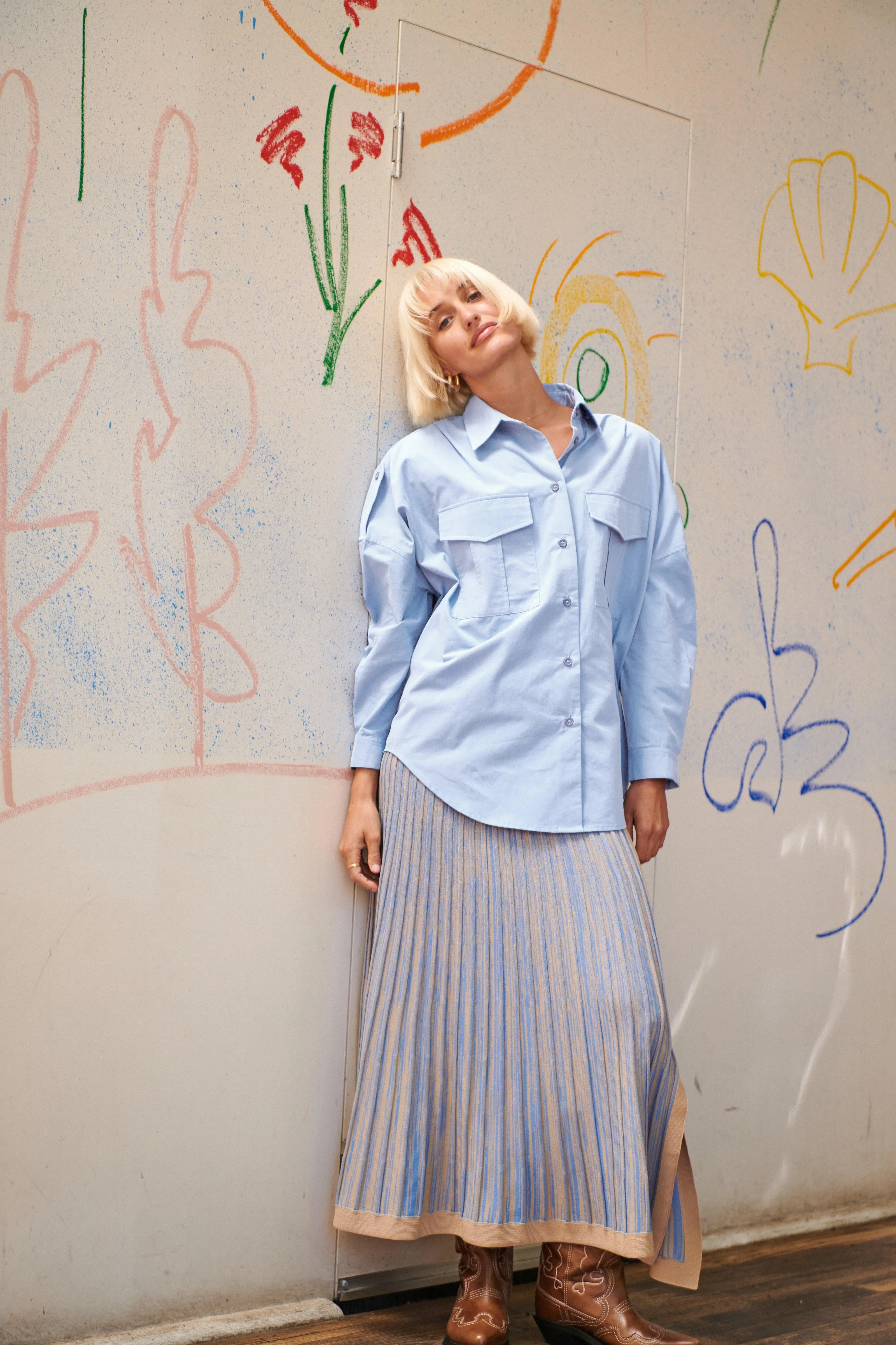 Frazer Shirt in Blue