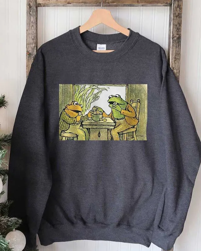 Frog And Toad Are Friend Casual Sweatshirt