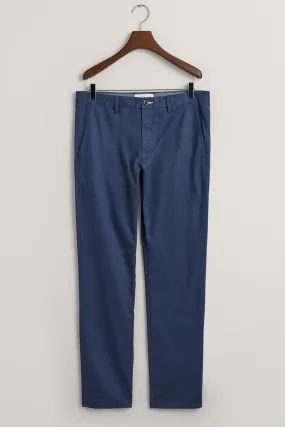 GANT - Slim Fit Tech Prep™ Chinos in Dusty Blue Sea 1505220 403