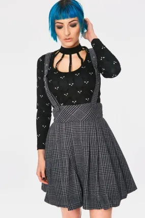 Grey Days High Waisted Skirt