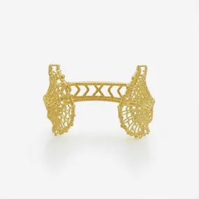 Gypsy Soul Open Front Leaf Cuff