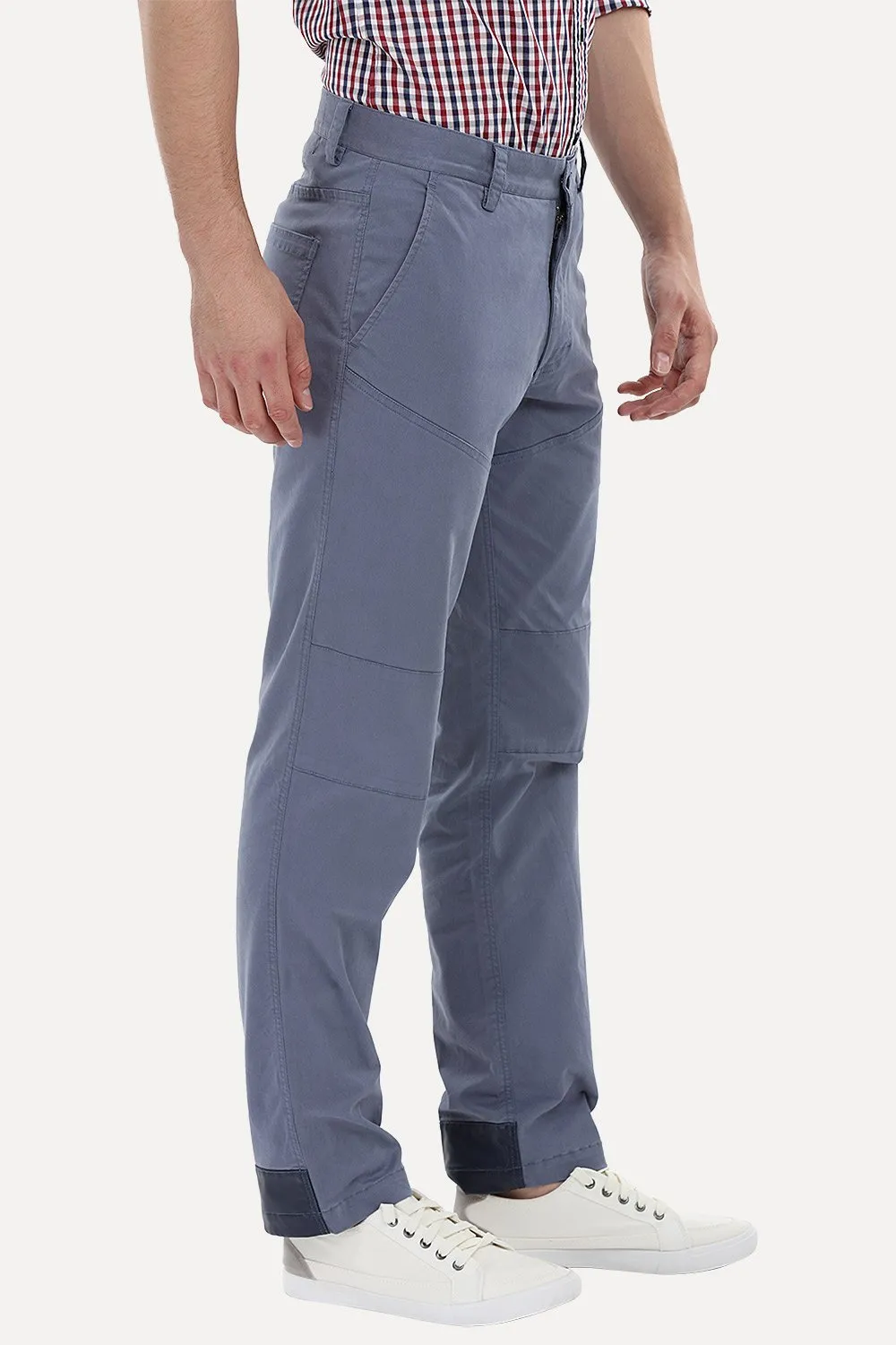 Knee-Patch Dapper Chinos