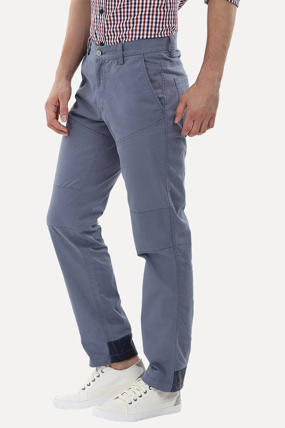Knee-Patch Dapper Chinos