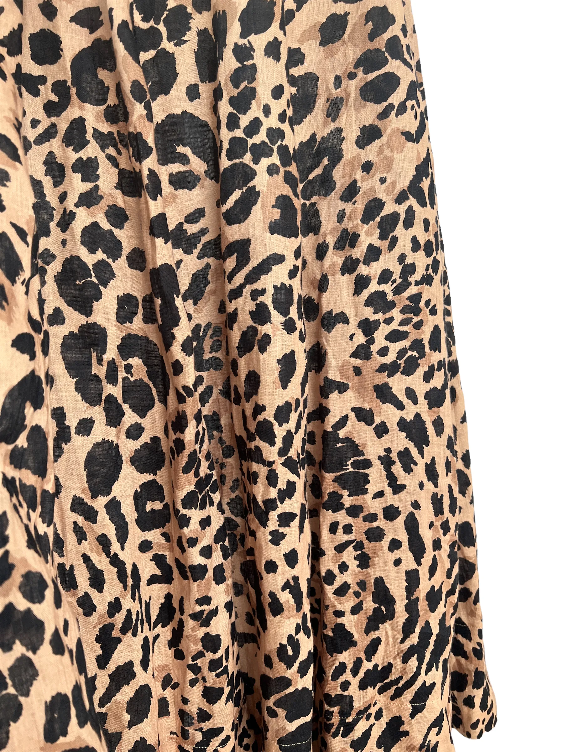 Leopard Print Skirt - 2
