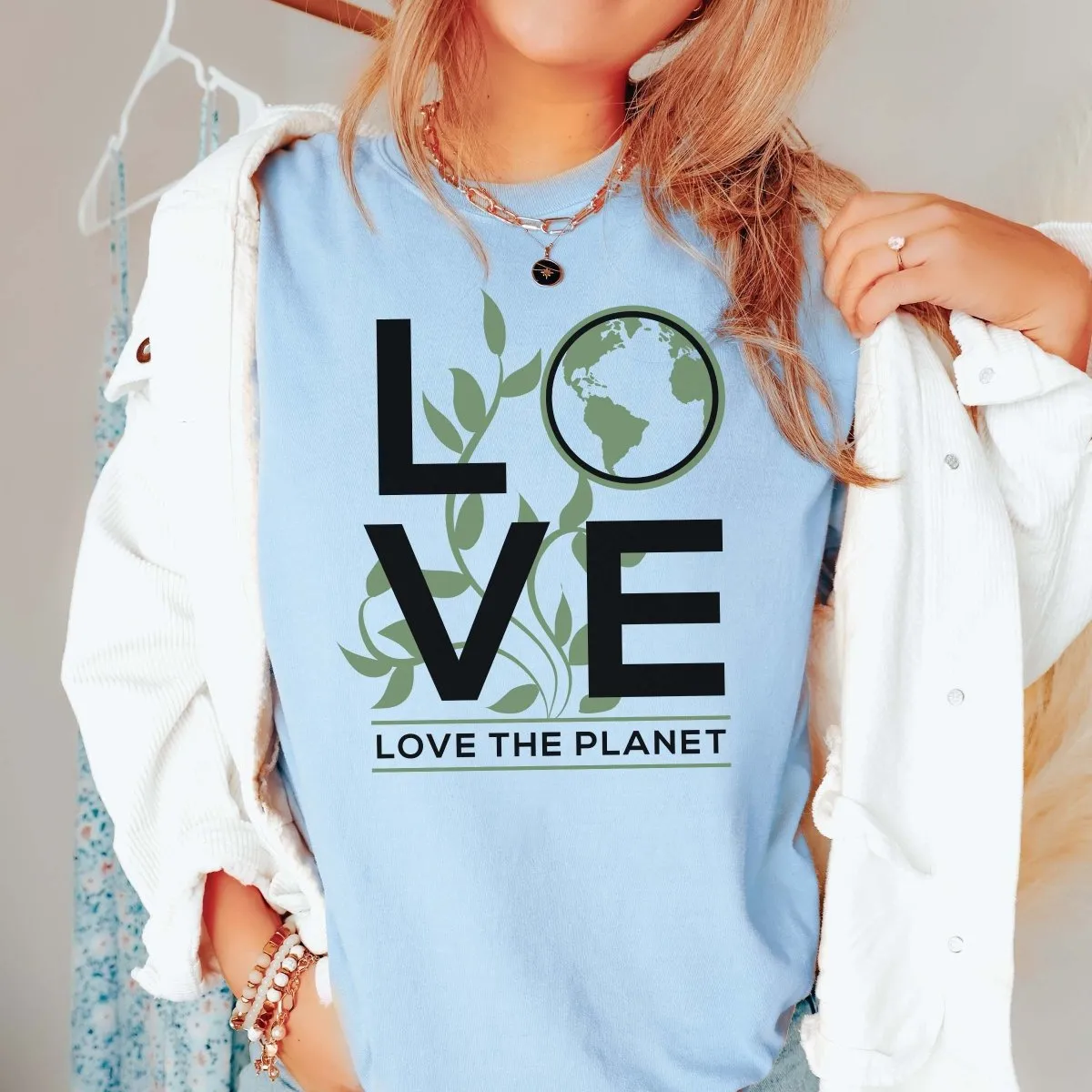 Love the Planet Comfort Color Wholesale Tee