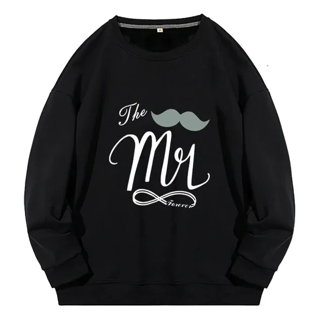 Mr and Mrs Couple Sweatshirts