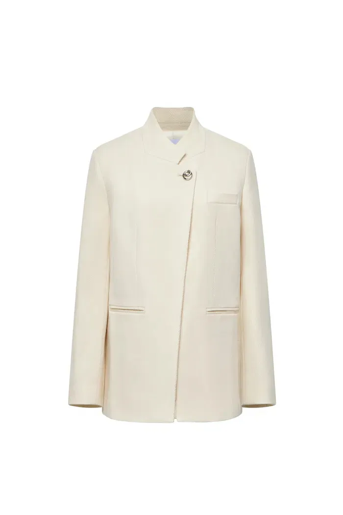 Naomi Blazer in Fine Worsted Wool