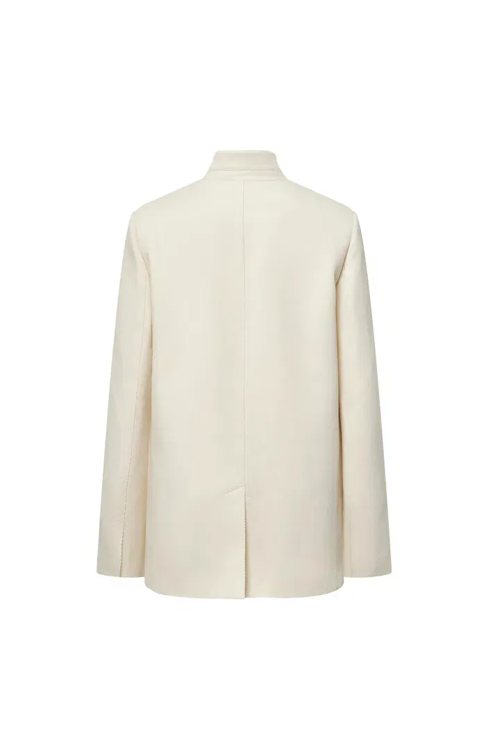 Naomi Blazer in Fine Worsted Wool