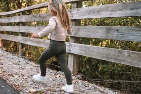Olive Green High Waisted Legging
