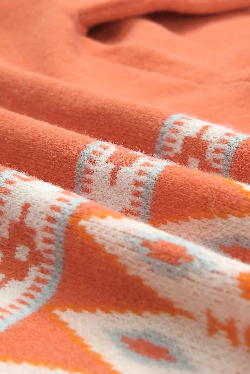 Open Front Knitted Cardigan
