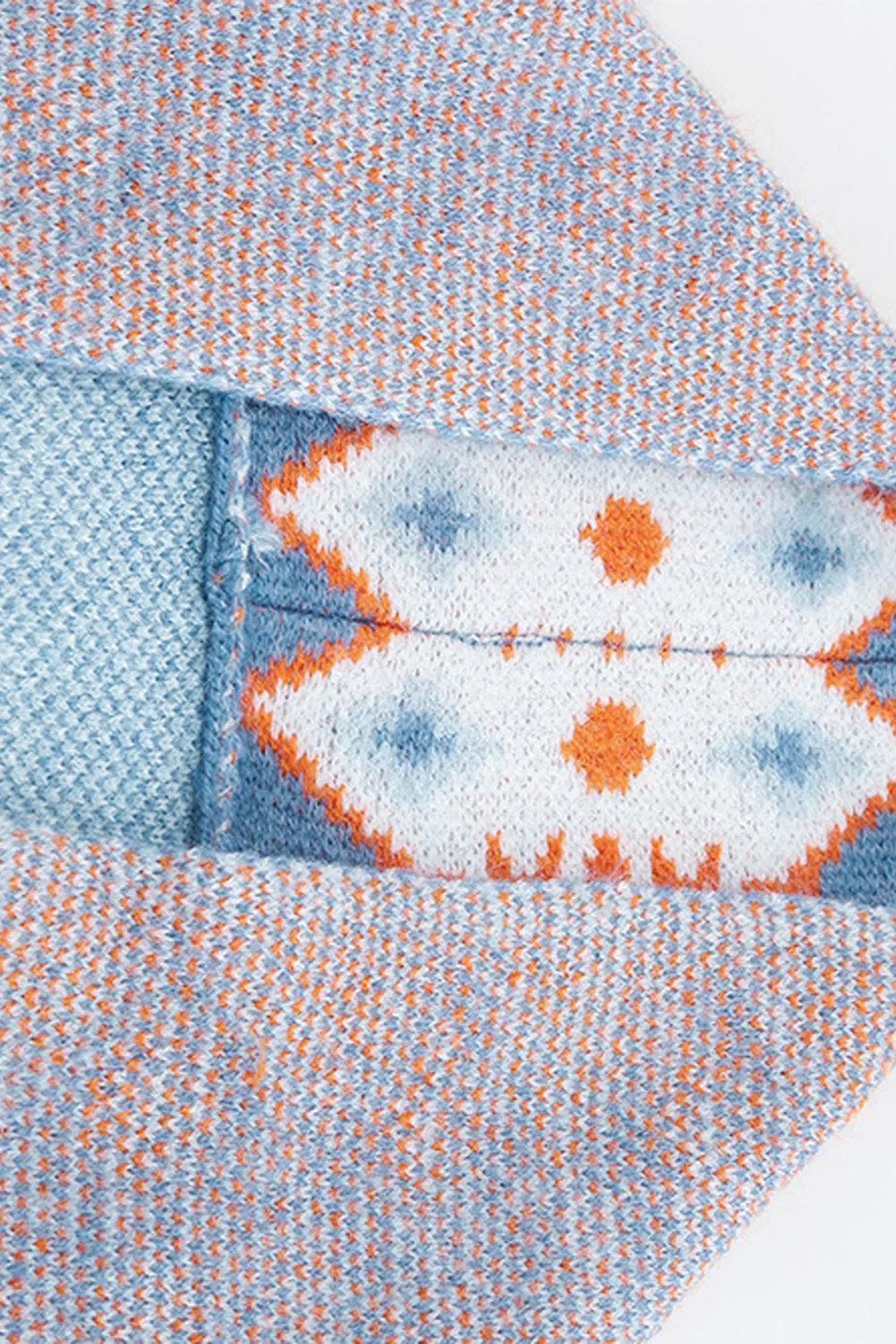 Open Front Knitted Cardigan
