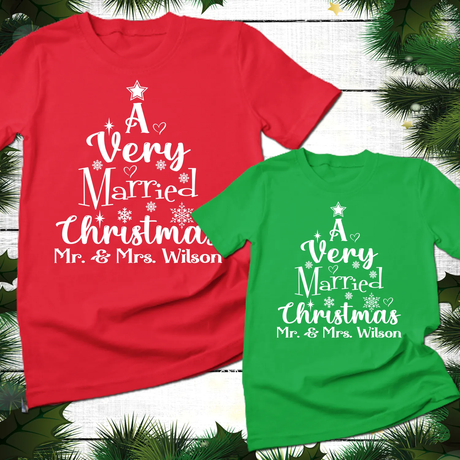 Personalized A Very Married Christmas Couples Sweatshirt, Christmas Shirt, Couples Shirts, Christmas Matching Couple, Grinch