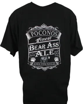 Pocono Mountains Bear Ass Ale Crewneck Tee