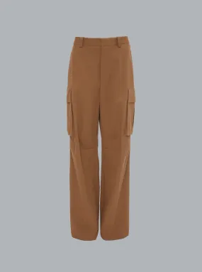 Relaxed Cargo Dark Beige