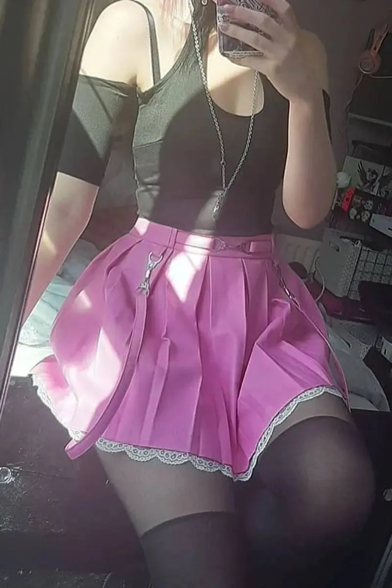 SEXY Lace Hem SKIRT SEASONAL ATTIRE