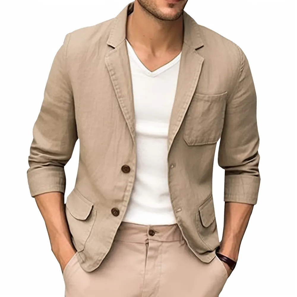 Stylish Men's Linen Blazer