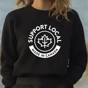 Support Canada - Crewneck Sweatshirt - Adult (3 colour options)