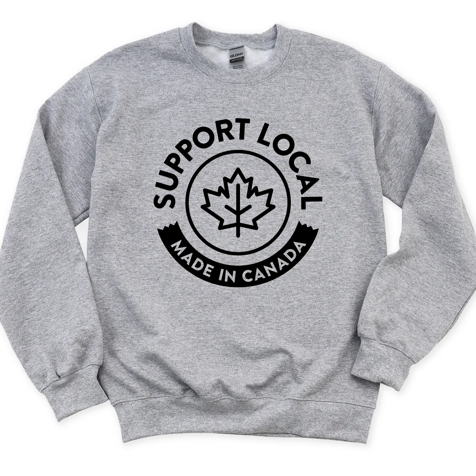 Support Canada - Crewneck Sweatshirt - Adult (3 colour options)