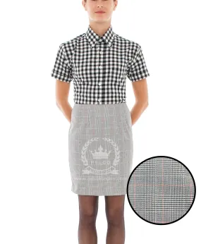 Vintage Prince of Wales Skirt - Grey